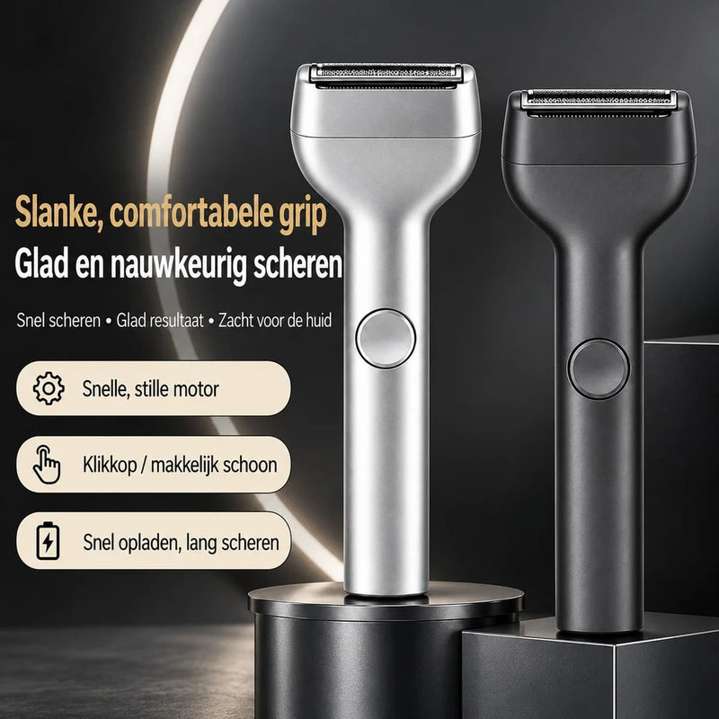 Nova Shave – Draadloos Scheerapparaat, Glad in 2 Halen