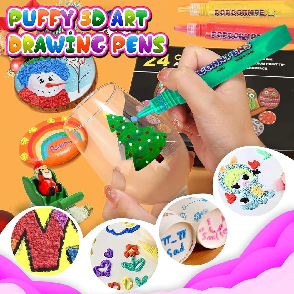 Magische Puffy Tekenpennen