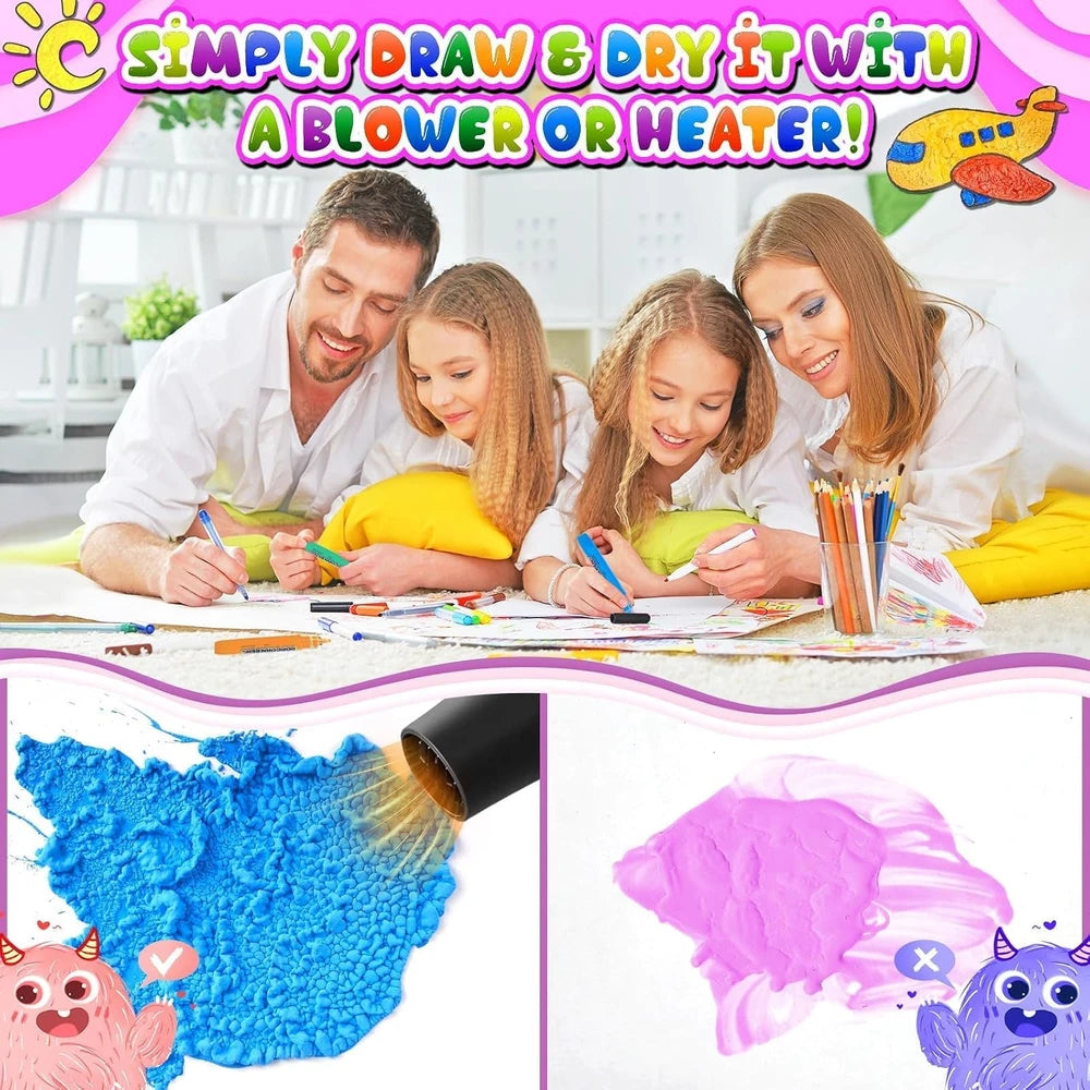 Magische Puffy Tekenpennen