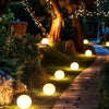 Bolvormige tuinlamp