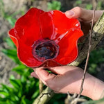 Tuinbloem |  Metalen Vogel en Bijenbad