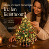 Luxe Kralen Kerstboom | Zelfmaakset met LED-verlichting
