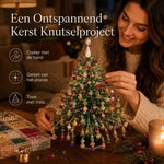 Luxe Kralen Kerstboom | Zelfmaakset met LED-verlichting