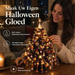Luxe Kralen Kerstboom | Zelfmaakset met LED-verlichting