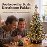 Luxe Kralen Kerstboom | Zelfmaakset met LED-verlichting