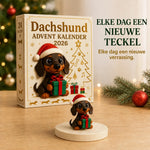 Teckelkalender | 24 Dagen een Nieuwe 3D KerstTeckel Uitpakken