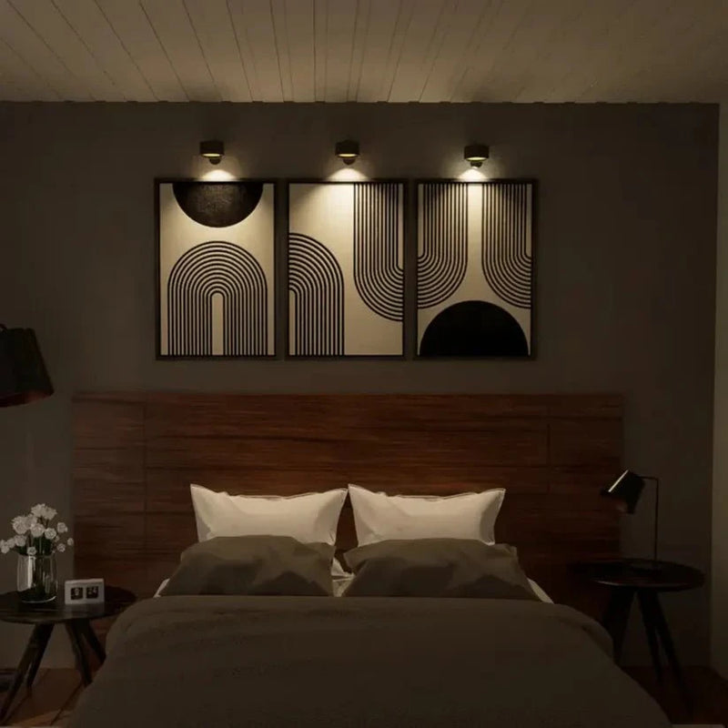 Infinity Wandlamp | Moderne Sfeerverlichting aan de Muur
