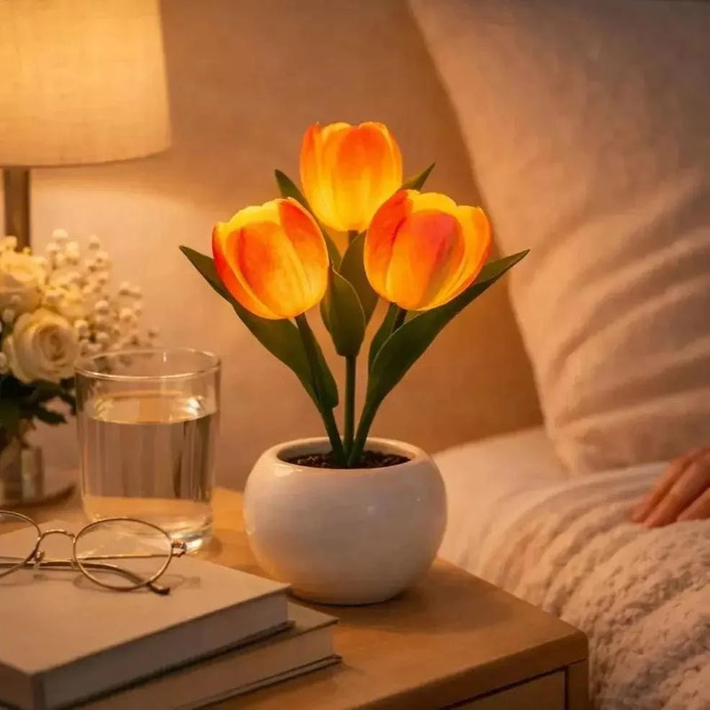 Tulp Nachtlampje | Breng Sfeer met Bloemrijke Verlichting
