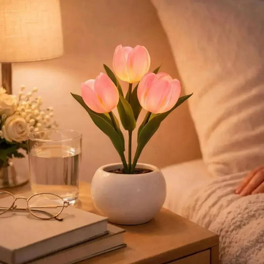 Tulp Nachtlampje | Breng Sfeer met Bloemrijke Verlichting