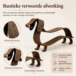 Metalen Teckel Decoratie | Geef je interieur karakter