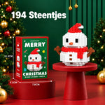 Kerstbouwfiguur | Bouw Je Eigen Kerstfiguur van Bouwsteentjes