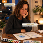 Voorgetekend Aquarel Werkboek
