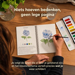 Voorgetekend Aquarel Werkboek