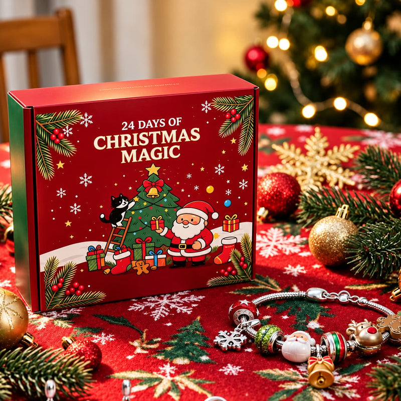 Kerst Armbandkalender – 24 Dagen een Nieuw Kerstsieraadje Uitpakken