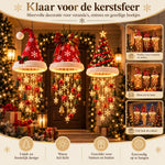 Verlichte Kerstmuts Hangdecoratie – DIY Pakket om Zelf te Maken