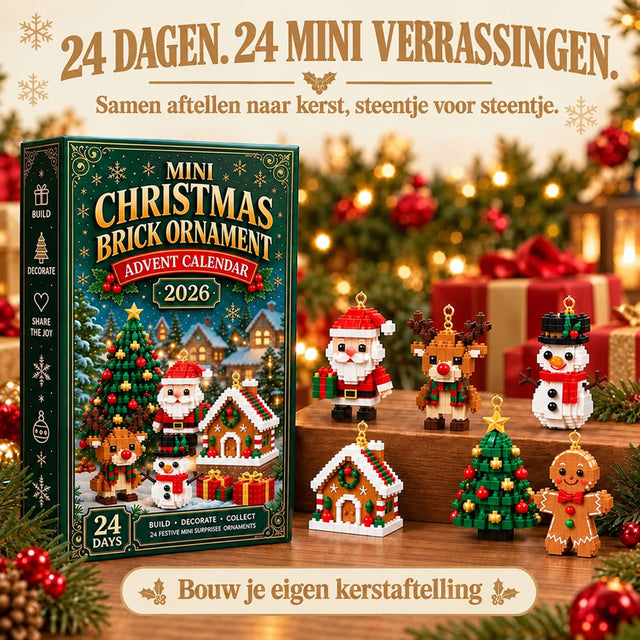 Kerstbouwkalender – 24 Dagen een Nieuwe Mini Kersthanger