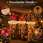 Verlichte Kerstmuts Hangdecoratie – DIY Pakket om Zelf te Maken
