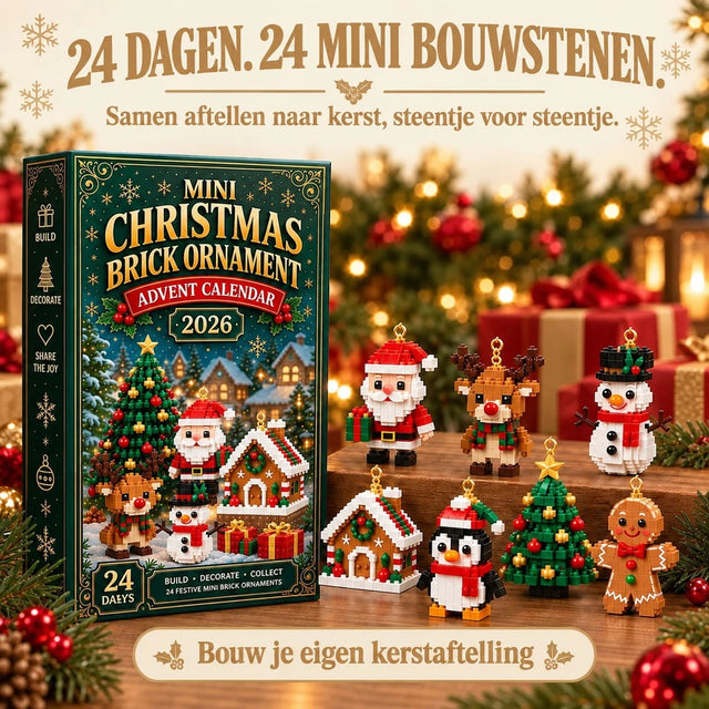 Kerstbouwkalender – 24 Dagen een Nieuwe Mini Kersthanger
