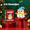 Kerstbouwfiguur | Bouw Je Eigen Kerstfiguur van Bouwsteentjes