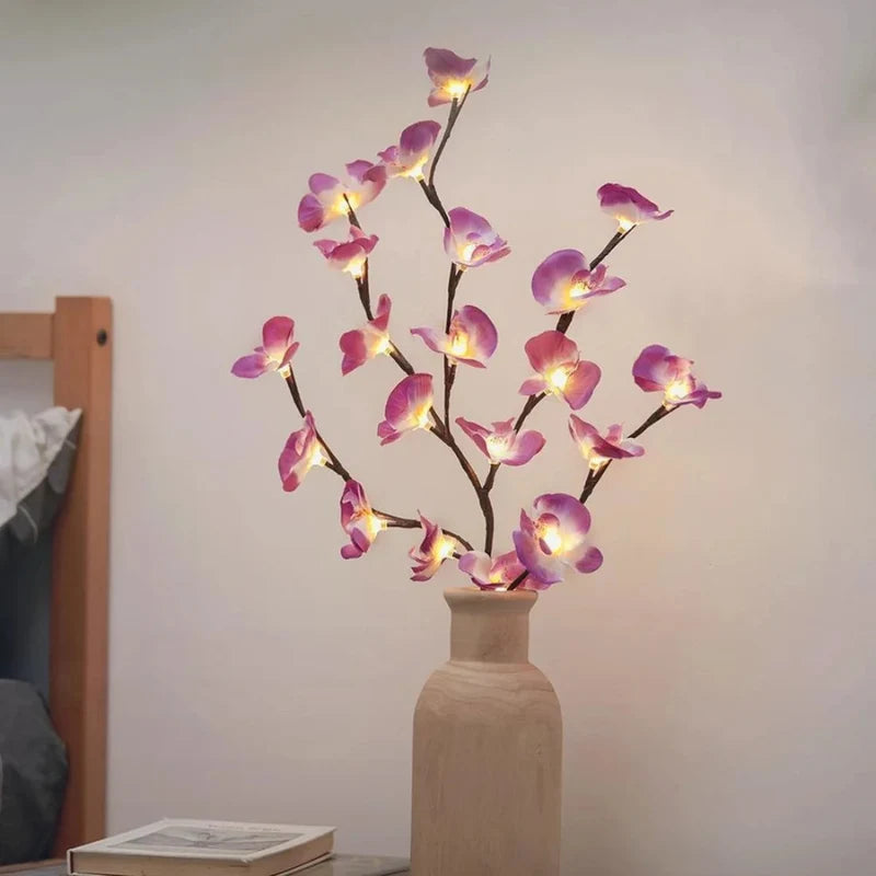 Verlichte takken