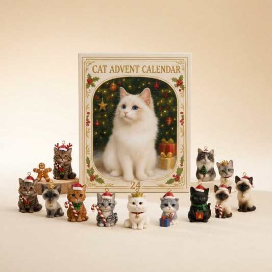 Kattenkalender | 24 Dagen een Nieuw 3D Kerstkatje Uitpakken