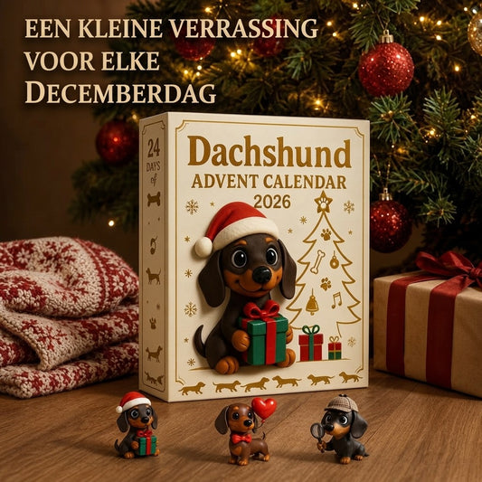 Teckelkalender | 24 Dagen een Nieuwe 3D KerstTeckel Uitpakken