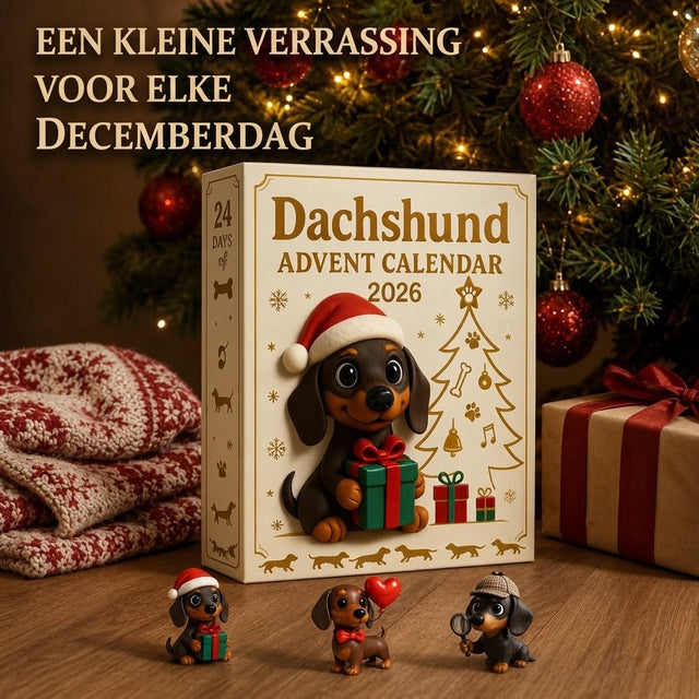 Teckelkalender | 24 Dagen een Nieuwe 3D KerstTeckel Uitpakken