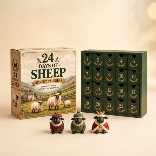 Schapenkalender| 24 Dagen een Nieuw 3D Kerstkatje Uitpakken