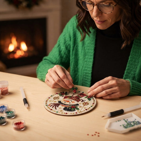 Diamond Painting Kersthangers | Maak Je Eigen Kerstdecoratie