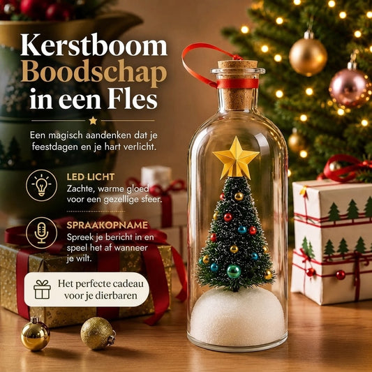 Kerststemmetje | Bewaar Altijd Hun Stemmetje in een Kerst Fles
