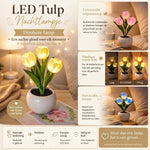 Tulp Nachtlampje | Breng Sfeer met Bloemrijke Verlichting