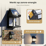 Solar Wandlamp | Buitenverlichting zonder Stroomkosten
