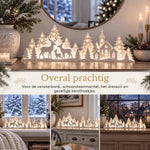 Verlicht Rendier Dorp | Magische Kerstsfeer in Huis