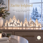Verlicht Rendier Dorp | Magische Kerstsfeer in Huis