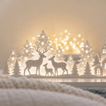 Verlicht Rendier Dorp | Magische Kerstsfeer in Huis