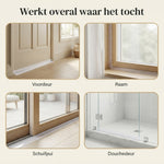 Onzichtbare Tochtstrip | Warm huis, lagere energierekening